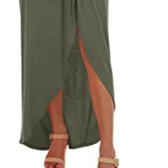 Womens Good Vibes Rainbow Sleeveless Maxi Dress Summer Casual Tank Dresses - Picture 4 of 4